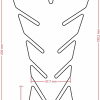 Протектор за резервоар ONEDESIGN  CGAN135P
