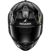 Каска SHARK RIDILL 2 MOLOKAI GLOSS BLACK/GRAY/GREEN