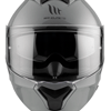 Отваряема каска MT GENESIS SOLID A12 GLOSS GREY