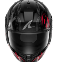 Каска SHARK D-SKWAL 3 SHIEVER BLACK/GREY/RED