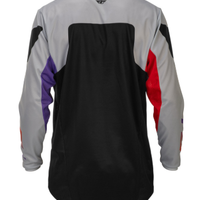 Мотокрос блуза FLY RACING Kinetic - Grey/Red/Purple/Black