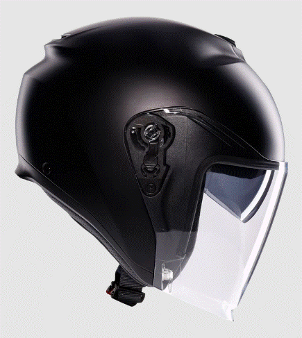 Каска за скутер AGV IRIDES BLACK MATT