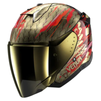 Каска за скутер SHARK SKWAL i3 JET VENUM