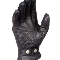 Дамски кожени ръкавици 70 DEGREES SUMMER URBAN BLACK