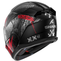 Каска SHARK D-SKWAL 3 SHIEVER BLACK/GREY/RED