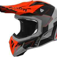 Мотокрос каска AIROH AVIATOR ACE 2 SHIELD ORANGE MATT