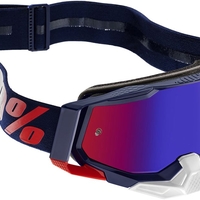 Мотокрос очила 100% RACECRAFT2 REPUBLIC - MIRROR RED/BLUE