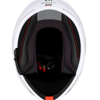 Отваряема каска MT GENESIS A0 GLOSS WHITE