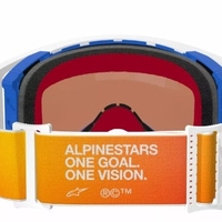 Мотокрос очила ALPINESTARS SUPERTECH CORP BLUE/OR MIRROR-BLUE