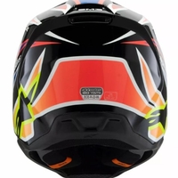 Детска мотокрос каска ALPINESTARS SM3 WURX BLK/YL/B