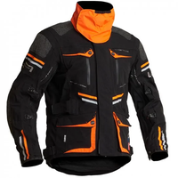 Текстилно мото яке Lindstrands Sunne Black/Orange