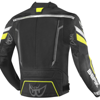 Кожено Мото яке Berik Absolute Race Black/Neon Yellow/Anthracite