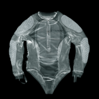 Дамско протекторно боди PANDO MOTO - SHELL WW BLACK 02