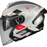 Скутер каска MT COSMO SV SILENCE A2 GREY GLOSS