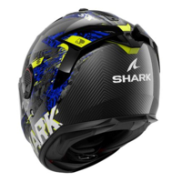 Каска SHARK SPARTAN GT PRO CARBON SPEED-VIB BLACK/BLUE/YELLOW