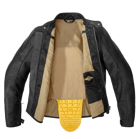 Кожено мото яке SPIDI MACK BLACK