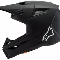 Детска мотокрос каска ALPINESTARS SM3 SOLID BLACK