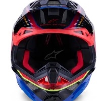 Мотокрос каска ALPINESTARS SM10 ERA BLUE/RED/YL