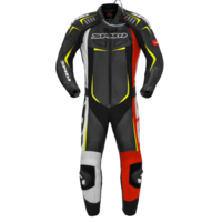 Мото екип SPIDI TRACK WIND PRO RED/YELLOW FLUO