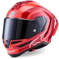 Каска ALPINESTARS Supertech R10 Arius Black/White/Duo Red