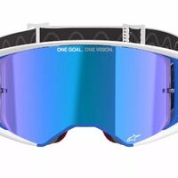 Мотокрос очила ALPINESTARS SUPERTECH CORP BLUE/OR MIRROR-BLUE