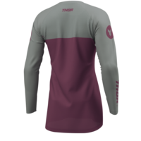 Дамско мотокрос джърси THOR RIDEMODE MENACE PURPLE/GRAY