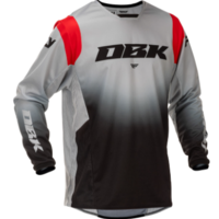 Мотокрос блуза FLY RACING Kinetic DBK Special Edition - Grey/Black/Red