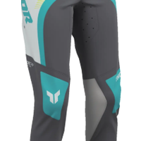 Дамски мотокрос брич  THOR  SPORTMODE VELOCITY GREY/AQUA