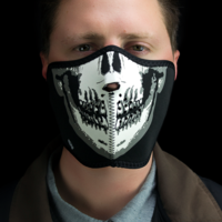 Маска за лице GLOW SKULL