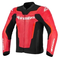 Кожено яке ALPINESTARS GP FORCE V2 AIR RED/FLUO