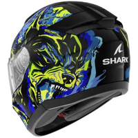 Каска SHARK RIDILL 2 RAGING BEAST Black Blue Green