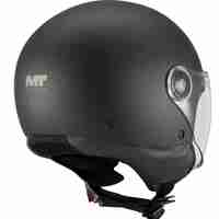 КАСКА ЗА СКУТЕР MT STREET S PURE A1 BLACK MATT