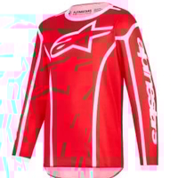 Детско мотокрос джърси Alpinestars FLUID APEX RED/WHITE