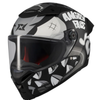 Каска AXXIS FENIX ANGRY FACE B2 MATT