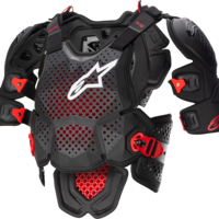 Протекторна броня ALPINESTARS A-10 V2 BLACK/RED