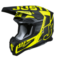 Mотокрос каска Just1 J-22 F Falcon Titanium/Black/Fluo Yellow