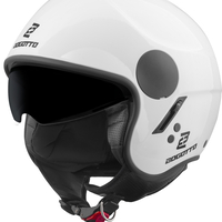Каска за скутер BOGOTTO H595 SPN WHITE