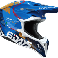 Мотокрос каска AIROH WRAAAP 6 DAYS ITALY 2025