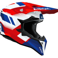 Мотокрос каска AIROH WRAAAP VISION RED/BLUE GLOSS