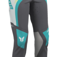 Дамски мотокрос брич  THOR  SPORTMODE VELOCITY GREY/AQUA