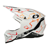 Каска O'NEAL 1SERIES SPLASH WHITE/ORANGE V.26