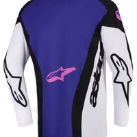 Мотокрос джърси Alpinestars TECHSTAR KNIF BLACK / GRAY/ PURPLE