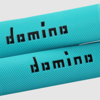 Ръкохватки DOMINO GRIPS A010 CYAN/BLACK