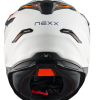 Адвенчър каска NEXX  Y.TRAVL PLAIN WHITE