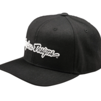 Шапка TROY LEE DESIGNS Curved Snapback Signature - BLACK