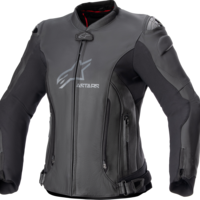 Дамско кожено яке ALPINESTARS Stella GP Plus R V4 BLK