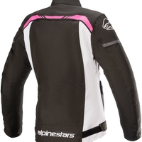 Дамско мото яке ALPINESTARS T-SPS WATERPROOF BLACK/WHITE/FUCHSIA