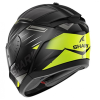 Каска SHARK RIDILL 2 BERSEK BLACK/GREY/YELLOW FLUO