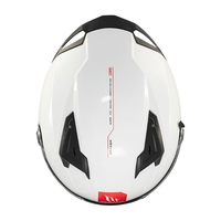 Каска MT BRAKER SV SOLID A0 GLOSS PEARL WHITE
