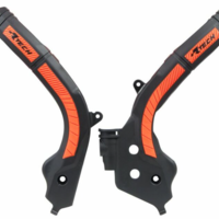 Протектор рама RACETECH Bi-material Frame Guard Black/Orange KTM 16-18